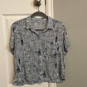 Dress shirt, it can be casual or elegant depending of your style,